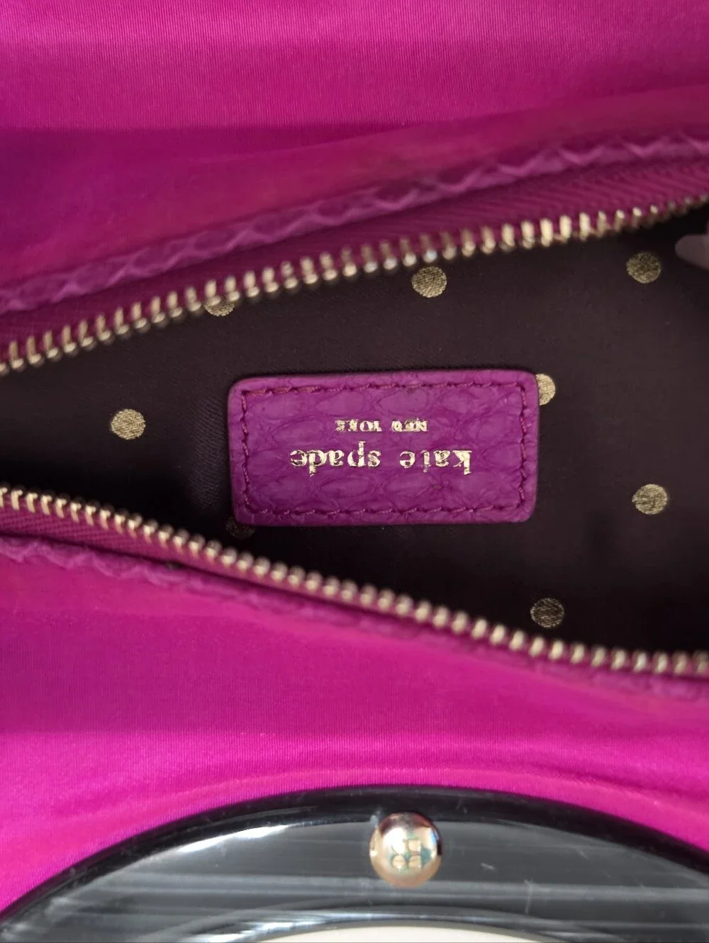 Kate Spade Pink Circle-Handle Tote Bag